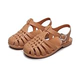 kmkaren Dress Up Princess Fairy Shoes Birthday Little Girl Toddler Sandals Cinderella Twinkle Toes M
