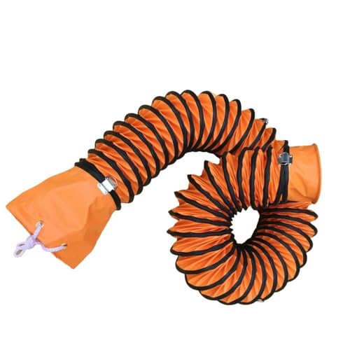 Tubo Flexible Ventilador De Construcción, Manguera De Aire Caliente Pvc 3m 5m 10m Manguera Escape Para Aire Acondicionado Deshumidificador(L 3m(10ft),D 300mm(12'))