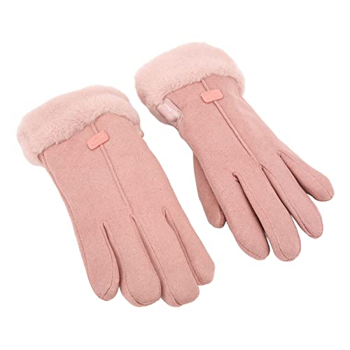 Calentador de manos rosa para esquí y caminar al aire libre con pantalla táctil USB 2