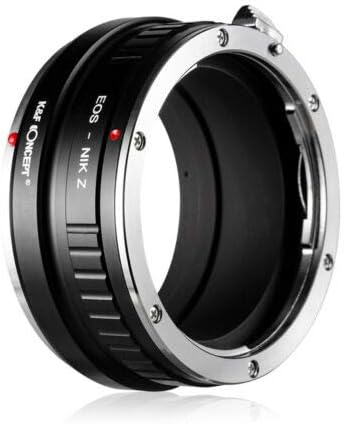 K&F Concept Lens Adapter Ring for Canon EOS EF EF-S to Nikon Z Mount Z50 Z6 Z7 Camera