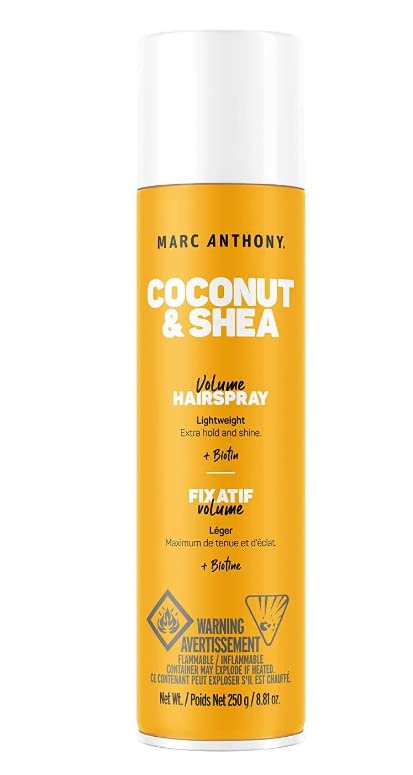Marc Anthony Coconut Oil Volume Hairspray 8.8 Ounce (260ml) (2 Pack)