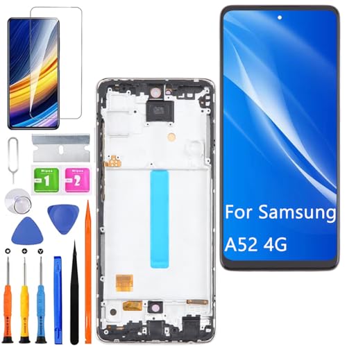 Écran Samsung A52 4G blanc pour remplacer une vitre cassée LCD A525F