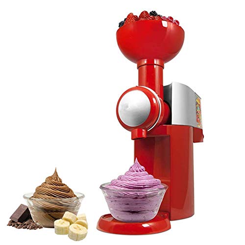 AYDQC Elektronische Eismaschine, klassischer originaler gesunder Dessert-Früchte Soft Servic Maker, Frozen Milchfreie…