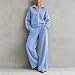 LMRXOFE Hausanzug Damen Mit Kapuze Cord Hausanzug Freizeitanzug Lounge Set
