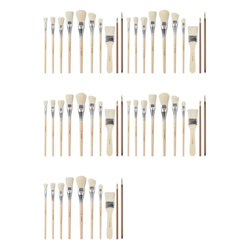 Mélange de poils de chèvre pour brosse à vadrouille peinture acrylique beaux-arts