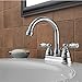Peerless Claymore Centerset Bathroom Faucet Chrome, Bathroom Sink Faucet, Pop-Up Drain Assembly, Chrome P299685LF