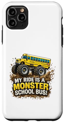 My Ride is a Monster School Bus �L�b�Y �r�b�O�z�C�[�� �g���b�N �L�b�Y �X�}�z�P�[�X iPhone 11 Pro Max �p