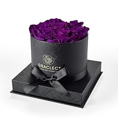 Purple Roses in Black Box