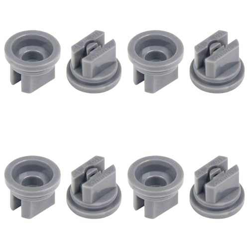 MroMax 110 Degree Flat Fan Spray Tips, 0.6mm Orifice Diameter, 8Pcs, Gray