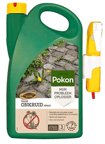 Pokon Tegen Onkruid Spray - Snelle en effectieve onkruidbestrijder - Binnen 1 uur resultaat - 3 liter