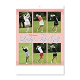 新日本カレンダー 2026年 カレンダー 壁掛け レディス・トップゴルフ 年表付 607×425mm NK127