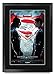 HWC Trading Póster Impreso de Batman Vs Superman The Cast Ben Affleck Henry Cavill Gifts con autógrafo Firmado para los Fans de la película Memorabilia – Enmarcado A3