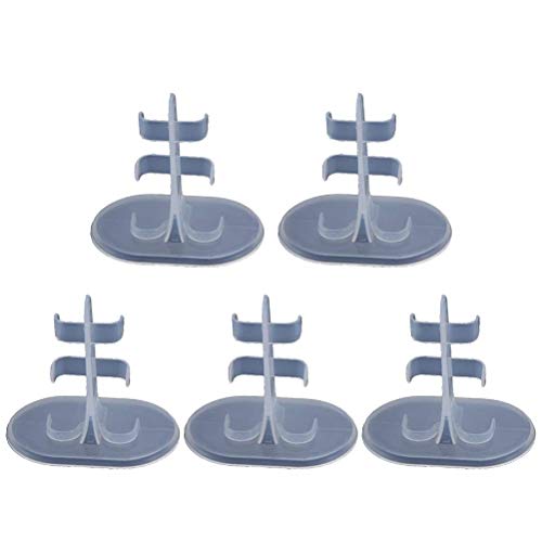 Leikance Kleiner Puppenständer, universeller Kunststoff-Puppen-Display, unterstützt Mädchen, Puppenhalter, Modellhalter, 5/10 Stück