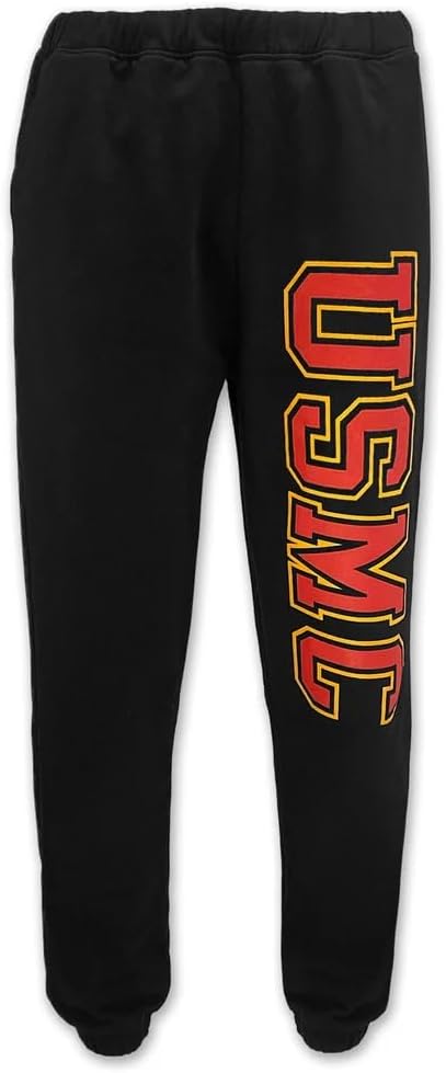 Armed Forces Gear USMC Bold Block Sweatpants (Black)