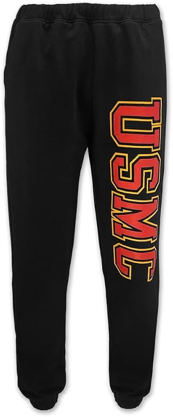 Armed Forces Gear USMC Bold Block Sweatpants Black