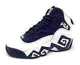 Fila Boy's MB (Little Kid/Big Kid) White Navy Red 4.5 Big Kid M