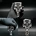 BNMGH Shift Knob Made from Motorcycle Piston, Stainless Steel Skull and Crossbones Shape Shifter Stick Knob Car Shift Head Shifting Lever Handle Fit Most Automatic Manual Vehicle 2022 New(A)