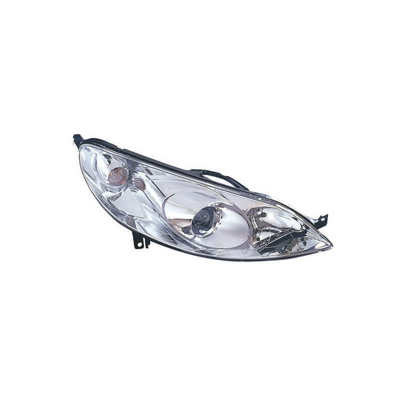 Phare avant droit H1/H7 Peugeot 407 optique de phare de rechange Repiauto