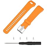 Material de silicona suave de alta calidad, protege tu Garmin Vivosmart HR o HR+ Plus de la suciedad y los arañazos y seguro mientras corres, bailas o entrenas, perfecto para uso diario y nocturno.
