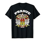 Wappen, Prag Nationalstolz Tschechische Republik T-Shirts Tees Flag