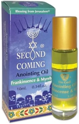 Ein Gedi - Israel Original Second Coming Anointing Oil - 0.34 Fl.Oz (10ml) (Lion of Judah)