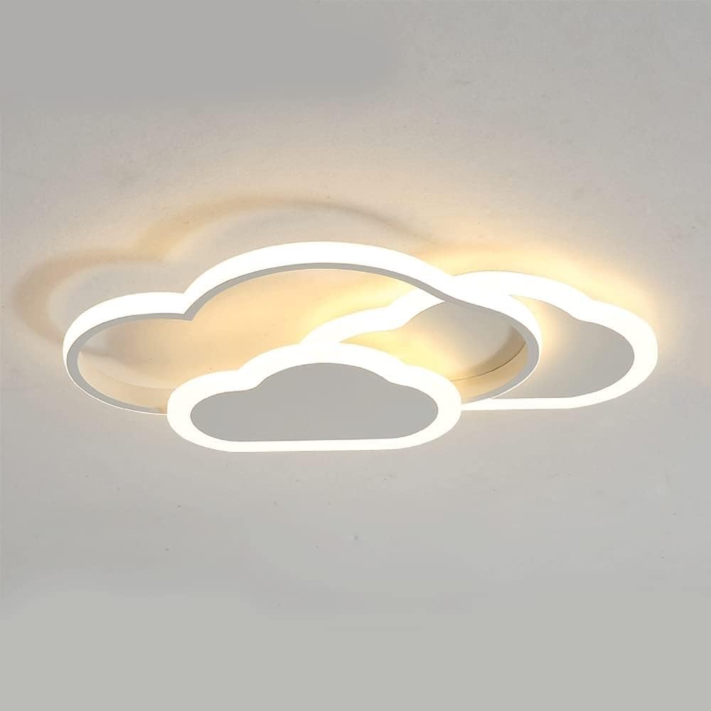 Plafonnier pour chambre d'enfant éclairage homogène blanc - 8