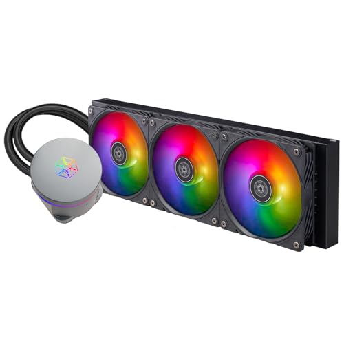 Image of Silverstone Technology IceMyst 360 PRO Premium All-in-One Liquid Cooler with ARGB Lighting SST-IM360-PRO (ARGB)