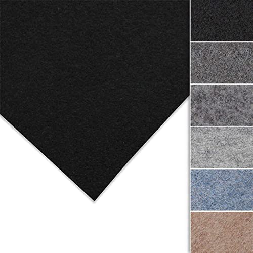 KARAT - Revêtement en Feutre aiguilleté - Moquette de Voiture Personnalisable - Tapis Automobile Universel Antistatique - Garniture intérieure pour Tous...