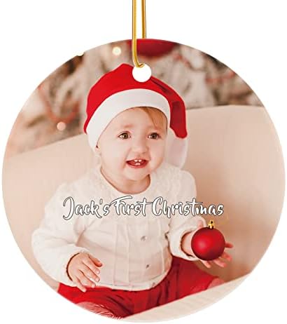 Personalised Dog Photo Bauble, Christmas Ornaments, Christmas 2023 Decoration, Christmas Tree Decorations Baubles, Puppy 1st Xmas Gifts, Gift for Kids, Adults, Family, Friends, Loves by iDIY