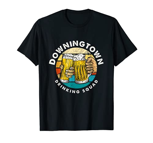 Downingtown Trinken Squad Pennsylvania Craft Beer PA Brewer T-Shirt Cover