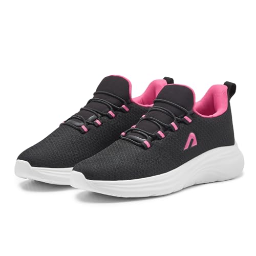 Image of Boldfit Walking Shoes for Women, Breathable Mesh Upper Cushioned Insole & Durable Eva Sole Lightweight, Slip-Resistant Sneakers for Daily Use Walking Shoes for Woman
