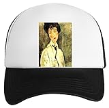 Gunmant Frau Mit Schwarz Halstuch Malen Jungen Mädchen Baseball Classic Kappe Unisex Einstellbarer Snapback Kids Boys Girls Cap