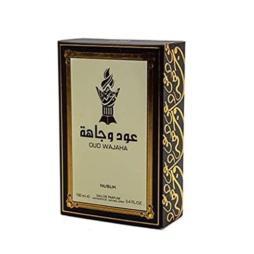 Nusuk Oud Wajaha By Nusuk Eau De Parfum Spray (Unisex) 3.4 Oz Men #TOP2