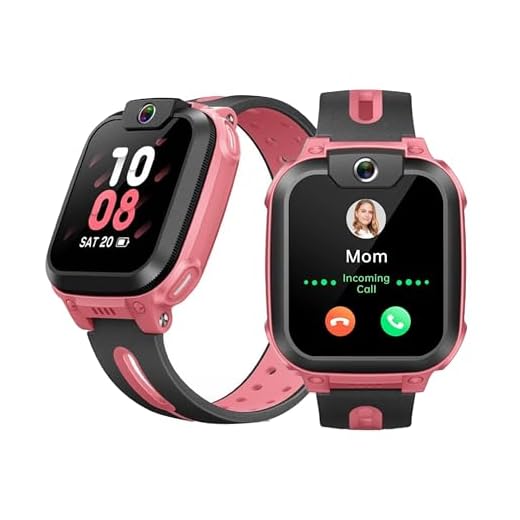 IMOO Watch Phone Z1 Kids Smart Watch, 4G Kids Smartwatch Phone with Long-Lasting Video & Phone Call, Kids GPS Watch with Real-time Locating & IPX8 Water-Resistance (Pink)