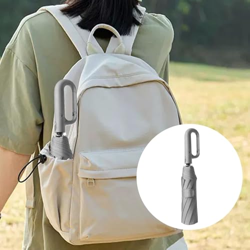 Parapluie compact résistant aux UV et parapluie coupe-vent robuste portable - 5