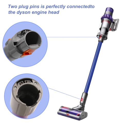 Image of Replacement Wand Tube for Dyson Stick V15 V11 V10 V8 V7 Vacuum Parts, Extension Vacuum Replacement Parts, 28.7 In (Blue)