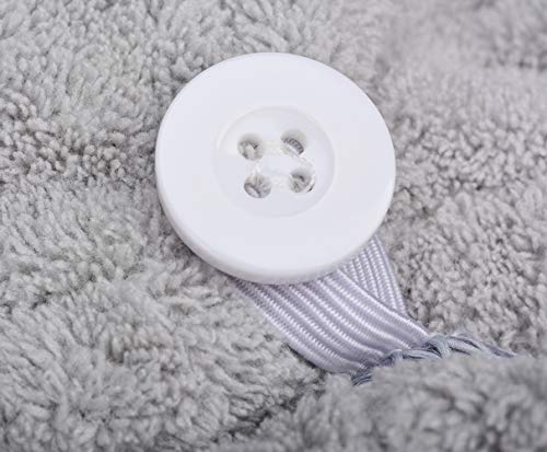 Hopeshine Microfiber Hair Drying Towel Turban Twist For Long Hair Magic Instant Dry Hair Towel Wrap Fast Drying Absorbent Cap Great Gift For Women And Girls 2-Pack Dark Grey + Light Grey #TOP4