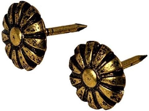 122681 Daisy Head Oxford Furniture Nail, (Pack of 3)