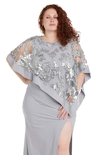 Image of R&M Richards Women's Luna Shine Lace Gown