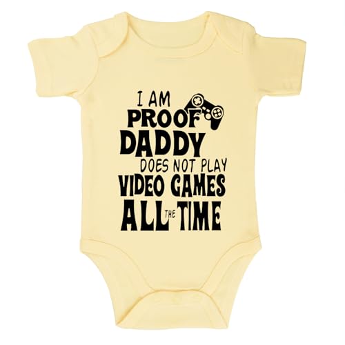 Image of Hi Daddy Bodysuit for Baby Hello Daddy Pregnancy Announcement for Husband I Love Daddys Baby Romper