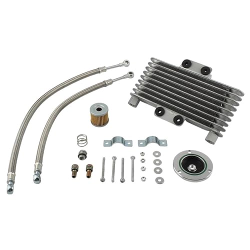 Refroidisseur de transmission oil cooler kit pour moto Suzuki 125ml aluminium - 2