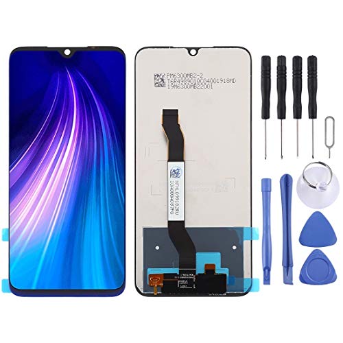 Écran LCD Xiaomi Note 8 brisé réparer vitre tactile noir