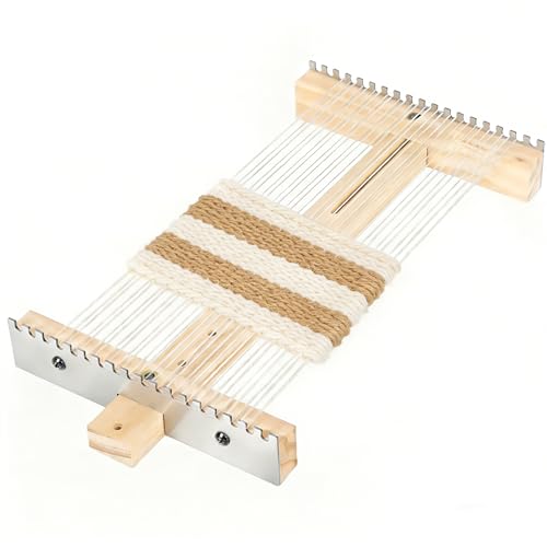 Métier à tisser pour tapisserie URCheers réglable cadre bois stable