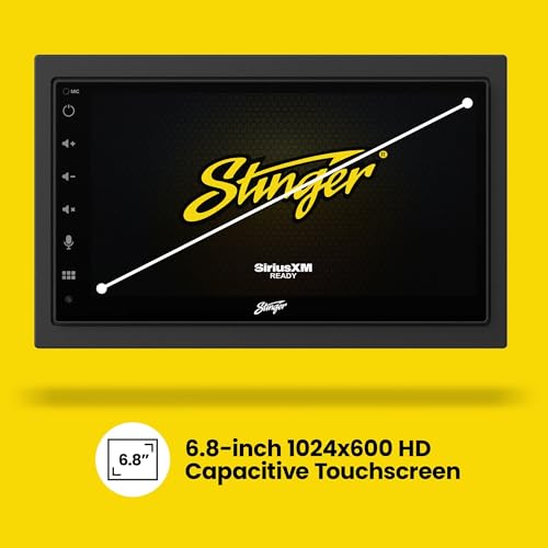 Radio Auto Stinger Toyota Tundra Pantalla 6.8" Touch miniatura 3