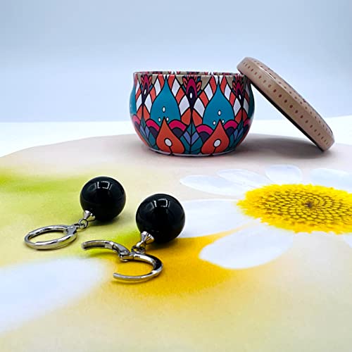 Mall of Style Potara Earrings for Men & Women - Anime Earrings - Agate Potara Jewelry - Japanese Jewelry3