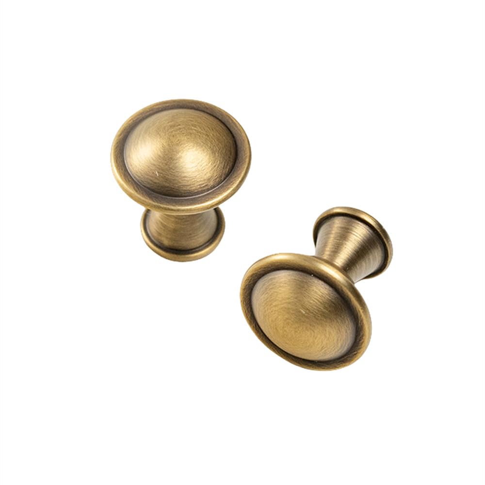 Boutons de placard rétro en laiton massif pour relooker une cuisine ancienne C6150