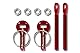 Occ Motor Sport Rotes Kit Motorhaubenverschluss Mit Feder