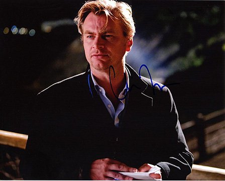 CHRIS NOLAN (Film/TV Director - The Dark Knight) 8x10 Photo Signed In-Person
