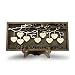 kaululu Personalized Family Sign Custom Wooden Family Tree Frame with 2-9 Names Engraved Wood Plaques Decor Keepsake Gift for Mom Mother Women
