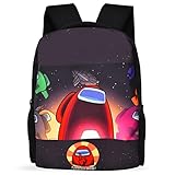 【Tamaño Mochila Escolar】Mochila Escolar de Dibujos Animados. 30 * 24 * 10 cm / 11.8 * 9.5 * 3.95 pulgadas, la mochila escolar para niños tiene un espacioso compartimento principal que se puede usar para almacenar libros de texto de tamaño A4.